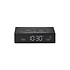 Lexon - flip premium wekker - alu black Lexon - flip premium wekker - alu black