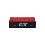 Lexon Lexon - flip premium wekker - alu red