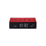 Lexon Lexon - flip premium wekker - alu red Lexon Lexon - flip premium wekker - alu red