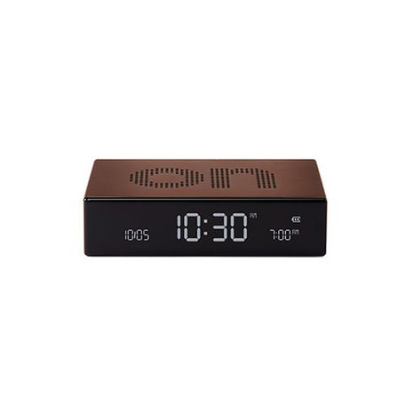 Lexon Lexon - flip premium wekker - alu bronze Lexon Lexon - flip premium wekker - alu bronze