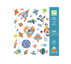 Djeco Djeco - stickers - interstellar Djeco Djeco - stickers - interstellar