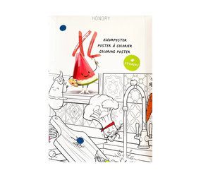 HÖNGRY Höngry - XL kleurplaat - mimi HÖNGRY Höngry - XL kleurplaat - mimi
