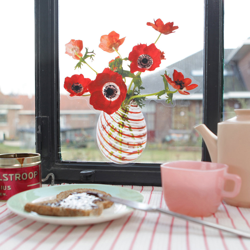 Flatflowers Flat flowers - raamsticker - anemoon rood (30 x 30 cm) Flatflowers Flat flowers - raamsticker - anemoon rood (30 x 30 cm)