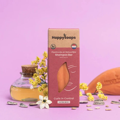 HappySoaps Happysoaps - specialty shampoo bar - curls in control HappySoaps Happysoaps - specialty shampoo bar - curls in control