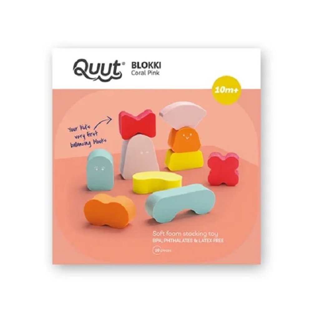 Quut Quut - blokki - koraalroze