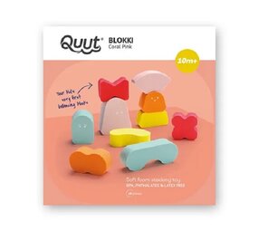 Quut Quut - blokki - coral pink