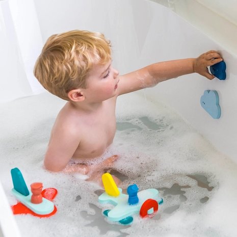 Quut Quut - badpuzzel - hoog in de lucht