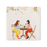 Storytiles Storytiles - tegel small - coffee o'clock (10x10 cm)