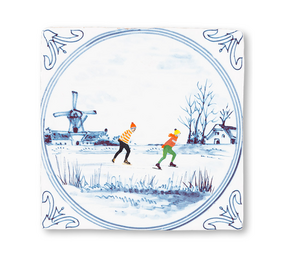 Storytiles Storytiles - tegel small - dutch winter (10x10 cm)