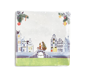 Storytiles Storytiles - tegel small - christmas tree coming through (10x10 cm) Storytiles Storytiles - tegel small - christmas tree coming through (10x10 cm)