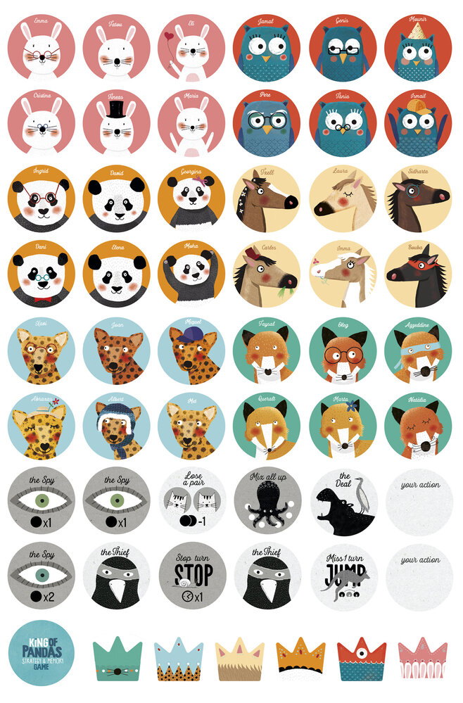 Londji Londji - memory - king of pandas Londji Londji - memory - king of pandas