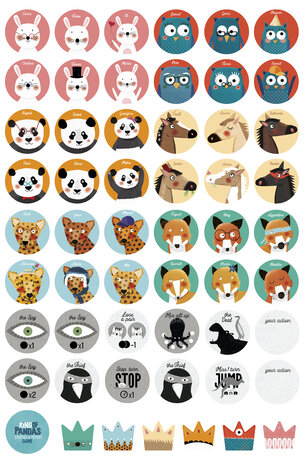 Londji Londji - memory - king of pandas Londji Londji - memory - king of pandas