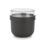 Brabantia Brabantia - make & take yoghurtbeker (500 ml) - dark grey Brabantia Brabantia - make & take yoghurtbeker (500 ml) - dark grey