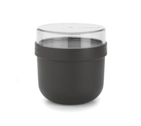 Brabantia Brabantia - make & take yoghurtbeker (500 ml) - dark grey Brabantia Brabantia - make & take yoghurtbeker (500 ml) - dark grey