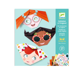 Djeco Djeco - origami - gezichten Djeco Djeco - origami - gezichten