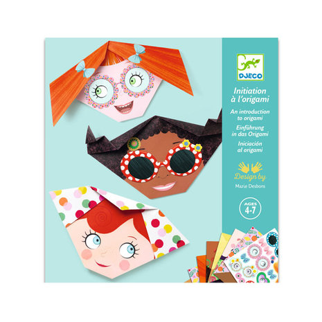 Djeco Djeco - origami - gezichten Djeco Djeco - origami - gezichten