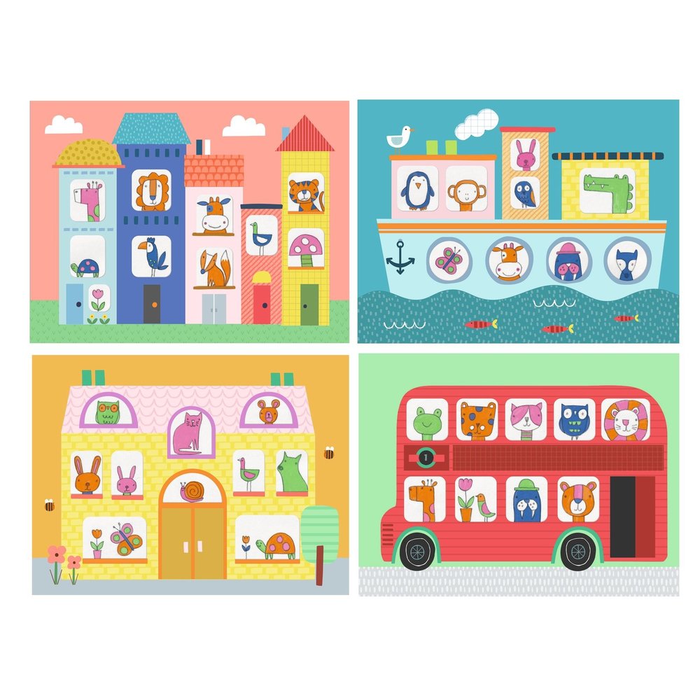 Djeco Djeco - knutselpakket - natekenen Djeco Djeco - knutselpakket - natekenen