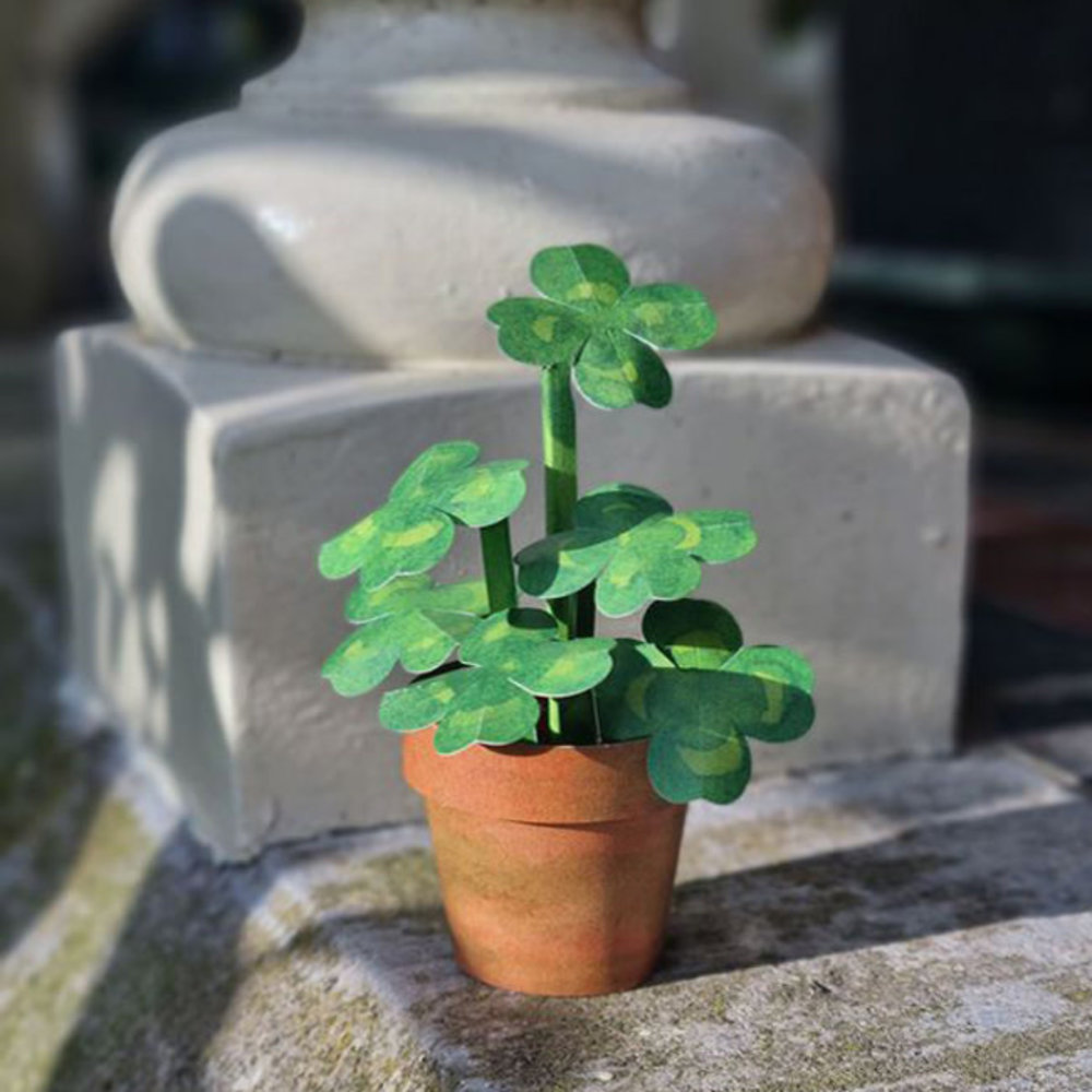 Piet Design Piet design - vouwpakketje - klavertje vier