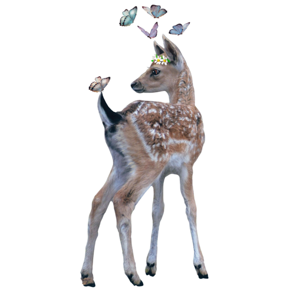 Sticky Tales Sticky Tales - muursticker - hertje pien Sticky Tales Sticky Tales - muursticker - hertje pien