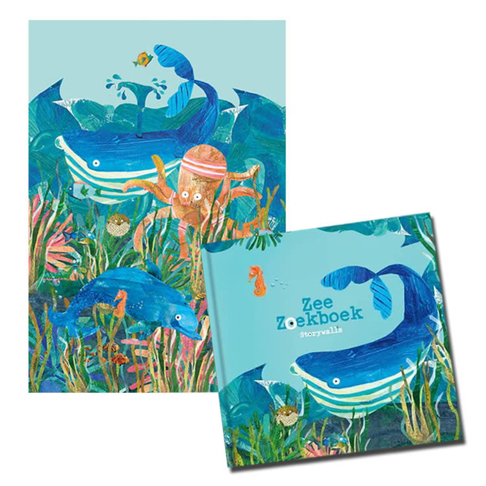 Storywalls Storywalls - zoekboek met poster - zee Storywalls Storywalls - zoekboek met poster - zee
