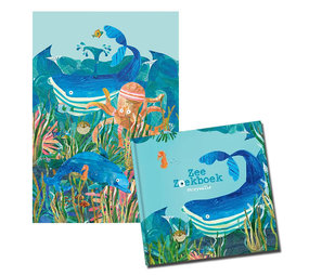 Storywalls Storywalls - zoekboek met poster - zee Storywalls Storywalls - zoekboek met poster - zee