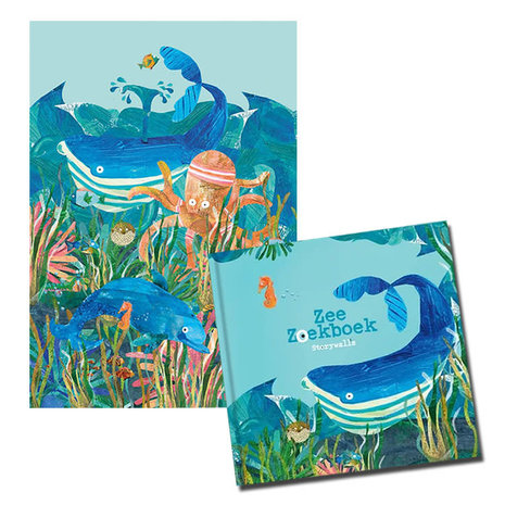 Storywalls Storywalls - zoekboek met poster - zee Storywalls Storywalls - zoekboek met poster - zee