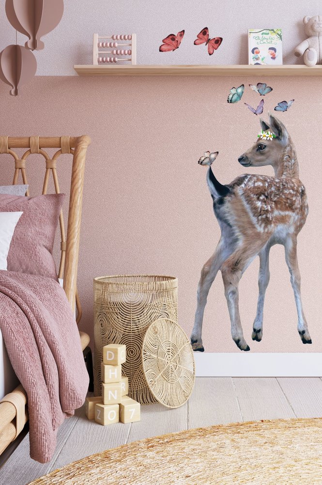 Sticky Tales Sticky Tales - muursticker - hertje pien Sticky Tales Sticky Tales - muursticker - hertje pien