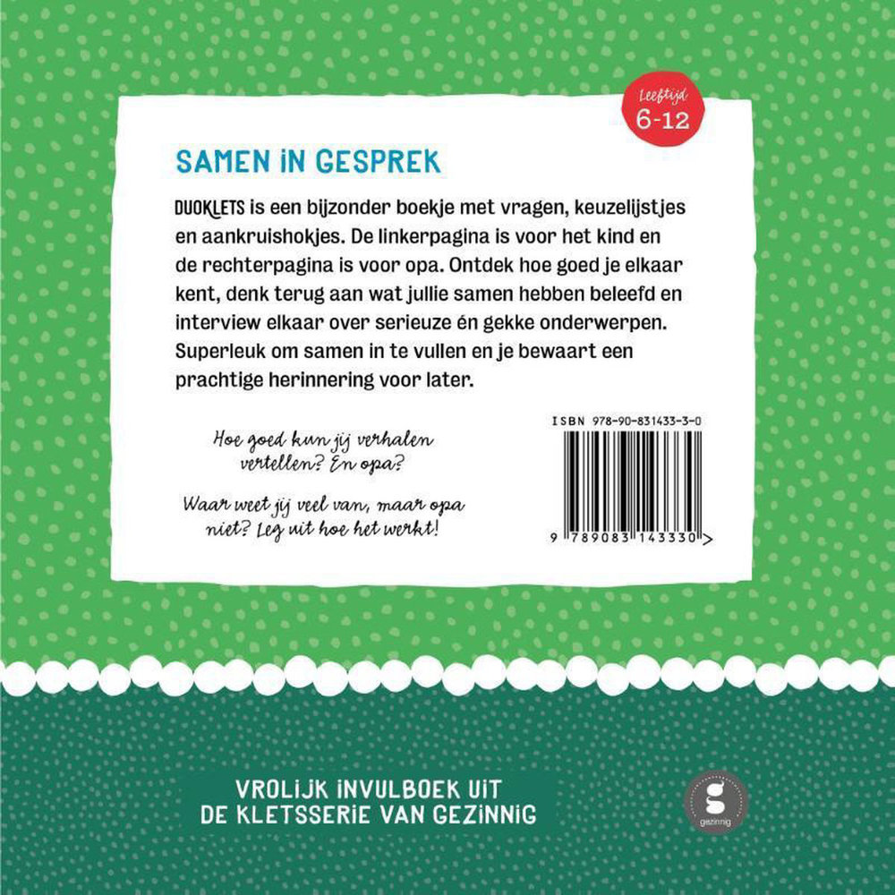 Gezinnig Gezinnig - duo klets opa