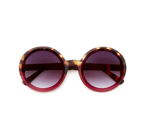 Okkia Okkia - zonnebril Monica - rond - havana pink Okkia Okkia - zonnebril Monica - rond - havana pink