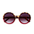 Okkia - zonnebril Monica - rond - havana pink Okkia - zonnebril Monica - rond - havana pink