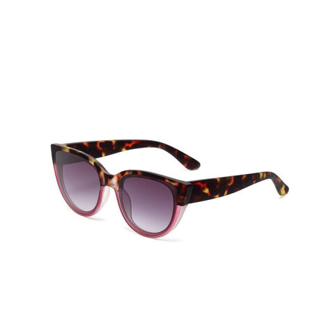 Okkia Okkia - zonnebril Silvia - cat eye - havana pink Okkia Okkia - zonnebril Silvia - cat eye - havana pink