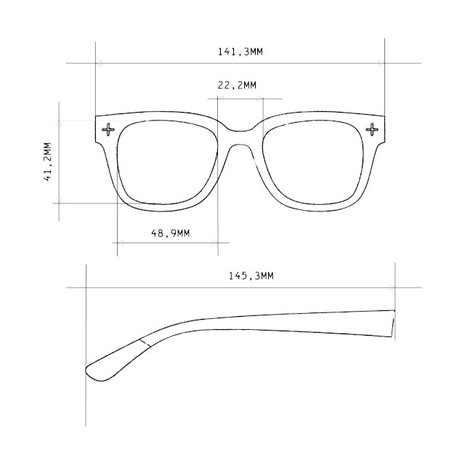 Okkia Okkia - zonnebril - johnny soft touch - classic havana Okkia Okkia - zonnebril - johnny soft touch - classic havana