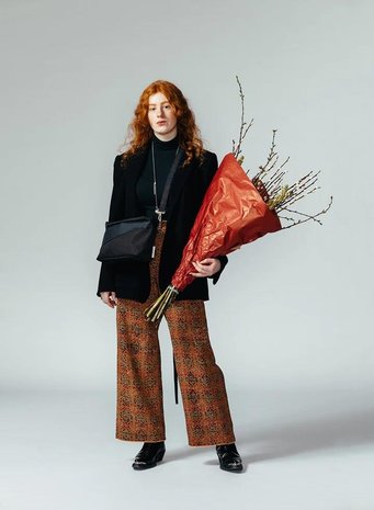 Susan Bijl Susan Bijl - the new bum bag medium - zwart & zwart