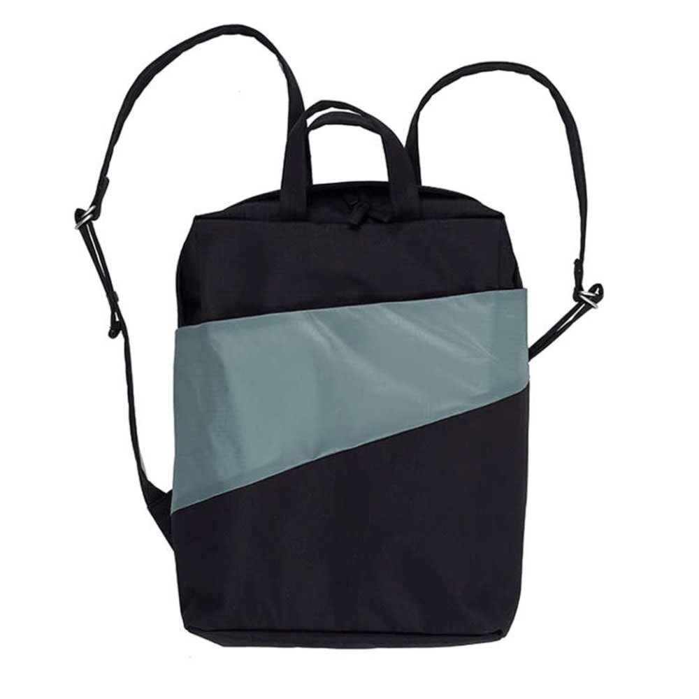Susan Bijl Susan Bijl - the new backpack - zwart & grijs Susan Bijl Susan Bijl - the new backpack - zwart & grijs