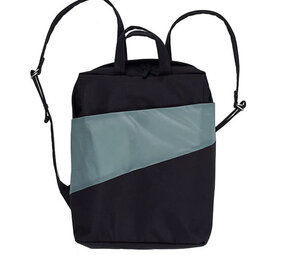 Susan Bijl Susan Bijl - the new backpack - black & grey Susan Bijl Susan Bijl - the new backpack - black & grey
