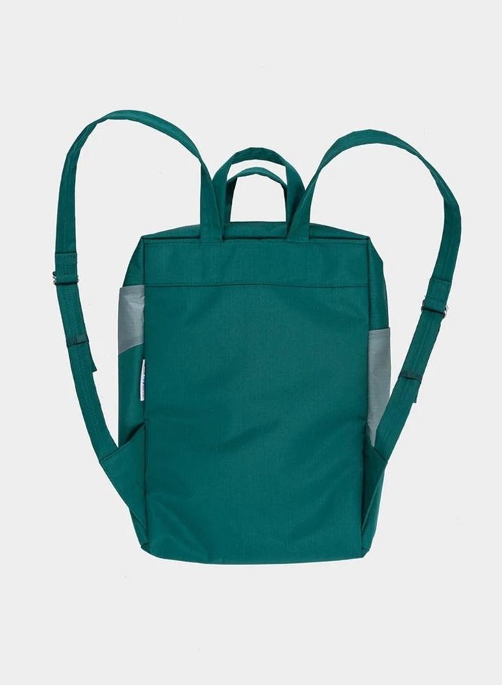 Susan Bijl Susan Bijl - the new backpack - donkergroen & grijs Susan Bijl Susan Bijl - the new backpack - donkergroen & grijs