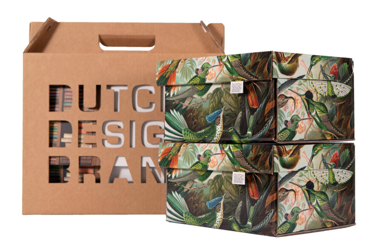 Dutch Design Brand Dutch design brand - opbergdoos klein - art of nature (set van 2) Dutch Design Brand Dutch design brand - opbergdoos klein - art of nature (set van 2)