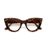 Okkia Okkia - leesbril Claudia - big cat eye - tartaruga Okkia Okkia - leesbril Claudia - big cat eye - tartaruga