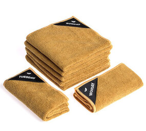 Klud Klud - microvezeldoekjes (set van 7) - curry geel