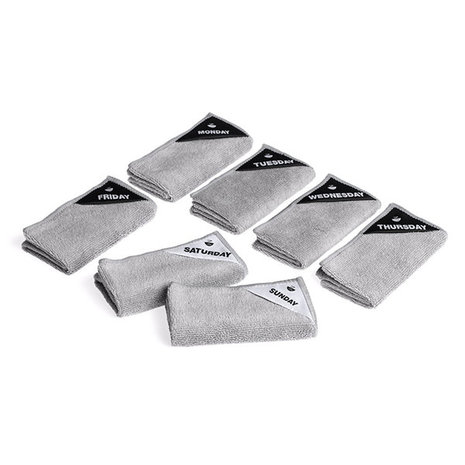 Klud Klud - microvezeldoekjes (set van 7) - grijs Klud Klud - microvezeldoekjes (set van 7) - grijs