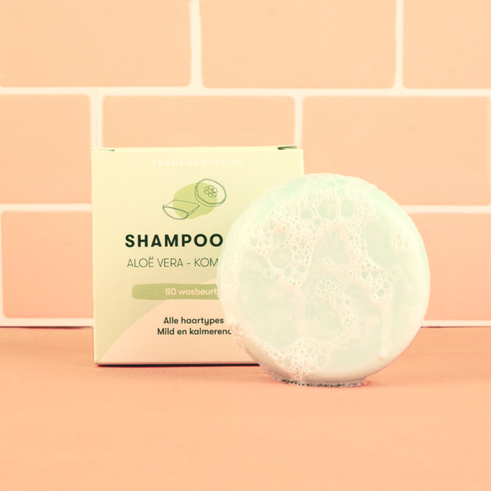 Shampoo bars SB - shampoo bar - aloë vera komkommer Shampoo bars SB - shampoo bar - aloë vera komkommer