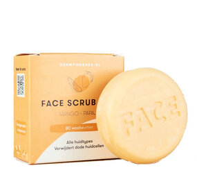 Shampoo bars SB - face scrub bar - mango papaja