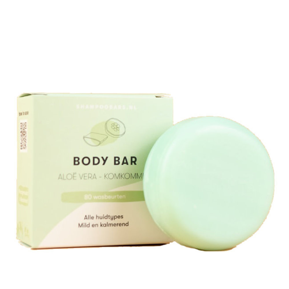Shampoo bars SB - body bar - aloe vera komkommer Shampoo bars SB - body bar - aloe vera komkommer