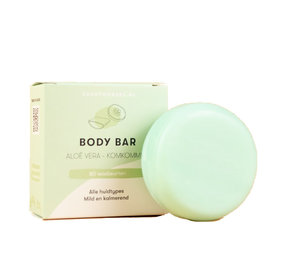 Shampoo bars SB - body bar - aloe vera komkommer Shampoo bars SB - body bar - aloe vera komkommer