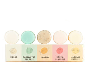Shampoo bars SB - proefpakket - body (5 mini bars)