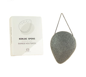 Shampoo bars SB - konjac spons - bamboe houtskool (gevoelige huid) Shampoo bars SB - konjac spons - bamboe houtskool (gevoelige huid)