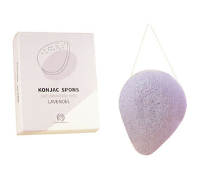 Shampoo bars SB - konjac spons - lavendel (gecombineerde huid)