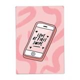 Kaart Blanche Kaart blanche - wenskaart - love at first swipe