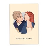 Kaart Blanche Kaart blanche - wenskaart - jack to my rose Kaart Blanche Kaart blanche - wenskaart - jack to my rose