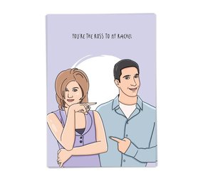 Kaart Blanche Kaart blanche - wenskaart - ross to my rachel Kaart Blanche Kaart blanche - wenskaart - ross to my rachel